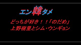 どっちが好き！！「のだめ」上野樹里とシム・ウンギョン [upl. by Ramgad]