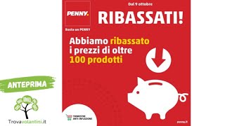 Volantino Penny per il Trimestre AntiInflazione [upl. by Airamana]