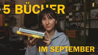 meine September Bücher 🍂 Lesemonat 24 [upl. by Oballa473]