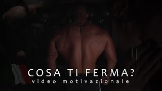 Cosa ti ferma Video Motivazionale Parlato in Italiano Full HD [upl. by Enyawad]