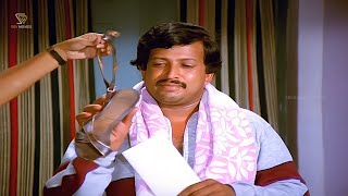 Vishnuvardhan Repairs His Brother’s Wife’s Slippers  Karna Kannada Movie Part 1 [upl. by Einnek]