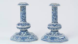 Delftware candlesticks discussed [upl. by Baese]