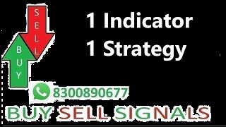 1 Indicators 1 Strategy The Most Accurate BUY SELL Signals Ever [upl. by Gaylord379]