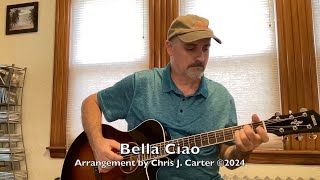 Bella Ciao Italian Folk Song Fingerstyle Guitar Cover [upl. by Tymes]