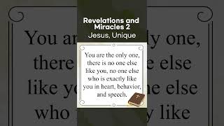 Revelations and Miracles 2  Jesus Unique [upl. by Eaner]