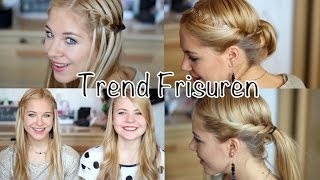 3 Frühlings Trendfrisuren  mit Dfashion [upl. by Mrots712]