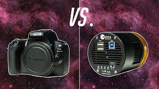 Modified DSLR vs Dedicated Astronomy Camera with a Budget Kit [upl. by Sitarski]