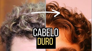 CABELO DURO COMO HIDRATAR O CABELO MASCULINO NO BANHO  ALEX CURSINO [upl. by Nylidnam]