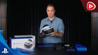 OFFIZIELLES UNBOXING zur PLAYSTATION VR [upl. by Finkelstein]