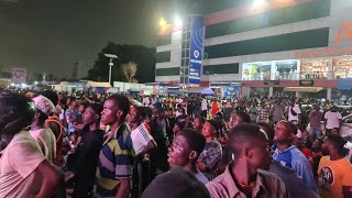 Ghanaians Reaction in Accra During Ghana  ghanablackstars [upl. by Rutra]