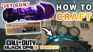 How to Craft the JET GUN Wonder Weapon  Liberty Falls Zombies ► Call of Duty Black Ops 6 [upl. by Vida]