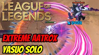 League of Legends  Swarm Solo Briar on Extreme Aatrox [upl. by Madlen]