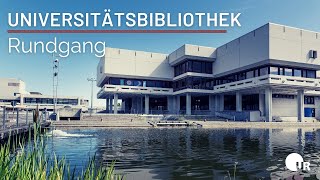 Rundgang durch die Universitätsbibliothek Regensburg [upl. by Zil]