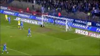 Racing Genk  SintTruiden  Highlights in Dutch [upl. by Rutan]