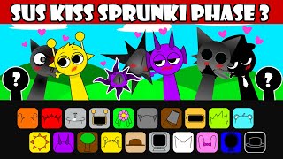 Sprunki Sinner Kiss Edition PHASE 3 Part 2  SUS Sprunki Couples Has a BABY  Incredibox Sprunki Mod [upl. by Rudolf3]