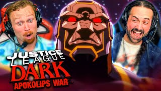 JUSTICE LEAGUE DARK APOKALIPS WAR 2020 MOVIE REACTION FIRST TIME WATCHING DC Animated DCAMU [upl. by Wamsley]