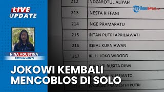 Jokowi dan Iriana Mencoblos di TPS 12 Sumber Solo Sejumlah Aparat TNIPolri Berjaga [upl. by Elohcin994]