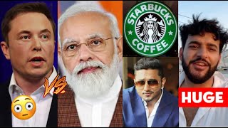 Elon Musk Vs Indian Government 😳 What Happened…Fukra Insaan Yo Yo Honey Singh…SRK Starbucks [upl. by Mari]