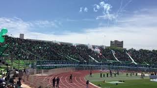 Salida Santiago Wanderers ‘Los Panzers’  Clásico Porteño 221017 [upl. by Warford]