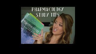 Pharmacology Study Tips [upl. by Dorr308]