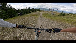 Hafjell Bike Park Old School Downhill  4K [upl. by Nalac]