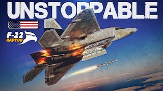 The F22 Raptor Is Unstoppable  Stealth Kills  Digital Combat Simulator  DCS [upl. by Ibed]