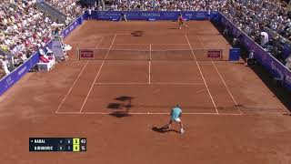 Rafael Nadal  Hot Shot Semifinal  Nordea Open Båstad 2024 [upl. by Sug]