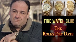 Rolex Day Date  Tony Sopranos Gold Watch [upl. by Jerad891]