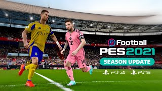 PES 2021 Next Season Patch 2024 UPDATE OPTION FILE 2025 PS4 PS5 PC [upl. by Aubert]