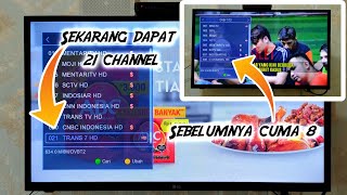 Cara Mendapatkan Banyak Siaran TV Digital Di Set Top Box [upl. by Applegate]