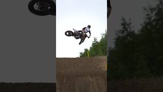 James Scott on his way to winning Woodville mx2 motocross moto whip scrub mx motovlog motor [upl. by Nillor]