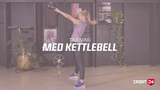 Kettlebell øvelser  Pyramide træning med kettlebell på kun 12 minutter [upl. by Aia]