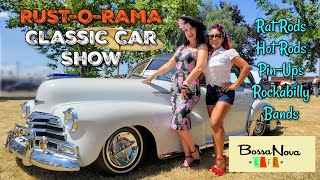 Rust O Rama American Classic Car Show Salem OR 2021 Rat Rods Hot Rods Rockabilly Kustom Kulture [upl. by Artimas]