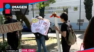 Protesta en el centro de Tlalpan contra tala de árboles por proyecto inmobiliario [upl. by Wallace]