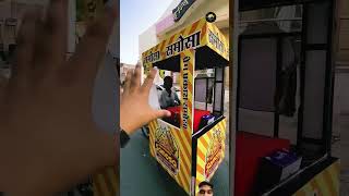 Icecream Ke Dabbe Me Samosa😱😱  deepsvlog streetfood food indianstreetfood shortvideo viral [upl. by Neiv]