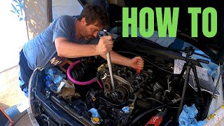 TIMING BELT INSTALL FOR ALTEZZA  STEP BY STEP BASIC HOW TO [upl. by Namyac368]