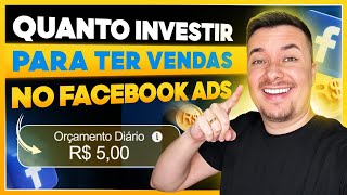 QUAL É O VALOR IDEAL PARA COLOCAR EM ANÚNCIOS NO FACEBOOK ADS TRÁFEGO PAGO [upl. by Amerd]