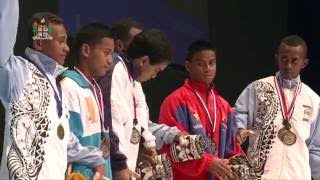 Fijian President officiates the Oceania Weightlifting Championship 2016 Medal presentations [upl. by Zetneuq]