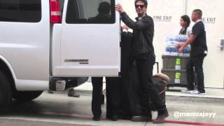 Ian Somerhalder and Nina Dobrev arriving at Comic Con 2013 [upl. by Htir]