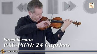 Paganini  24 Caprices for Solo Violin [upl. by Anawot]