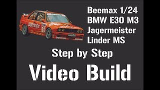 Beemax 124 BMW E30 M3 Step By Step Build Part 2 [upl. by Wesley]