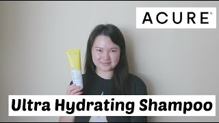 Acure Ultra Hydrating Shampoo Review  Tracey Violet [upl. by Nnaeinahpets]