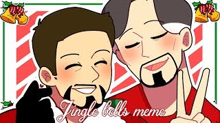 jingle bells meme  Ironstrange  TheDanielHD [upl. by Annaehs]