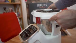 Krups PrepampCook HP5031 MultifunktionsKüchenmaschine unboxing  demo [upl. by Negriv234]