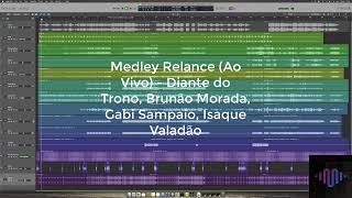 Medley Relance Ao Vivo Diante do Trono Brunão Morada Gabi Sampaio Isaque Valadão multitrack [upl. by Nirel439]