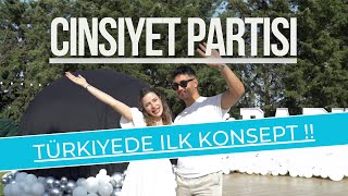 CİNSİYET PARTİMİZZ TÜRKİYEDE İLK KONSEPT [upl. by Lednyc]