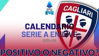 ECCO IL CALENDARIO DEL CAGLIARI 202425 [upl. by Groveman]