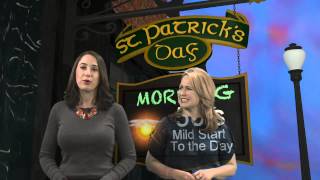 St Patricks Day Why weather people dont wear green [upl. by Mccourt]