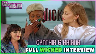 The WICKED Interview That Brought Cynthia Erivo and Ariana Grande to Tears  The Emsolation Podcast [upl. by Katherin]