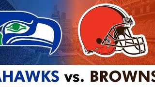 Seahawks vs Browns LIVE REACTION amp PLAYBYPLAY [upl. by Miko]